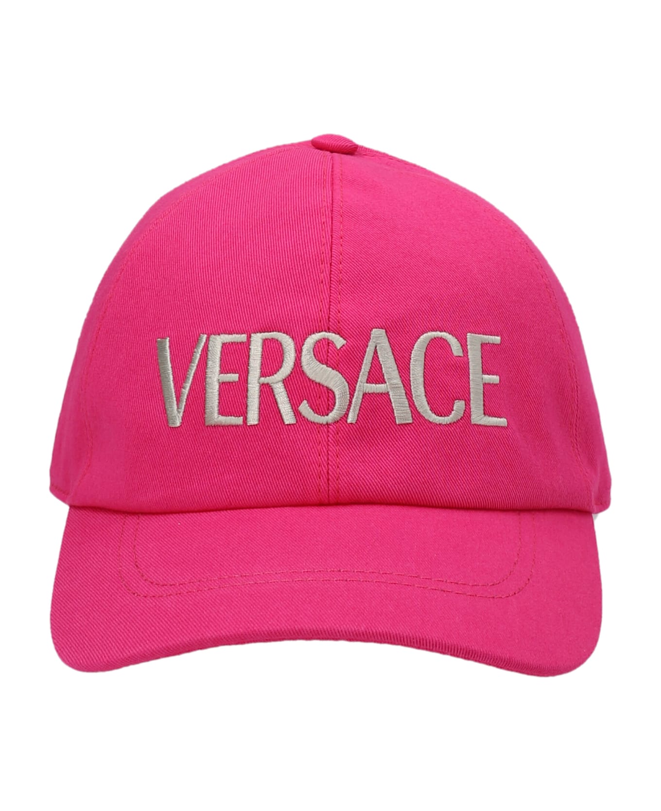 Versace Logo Cap - Fuchsia