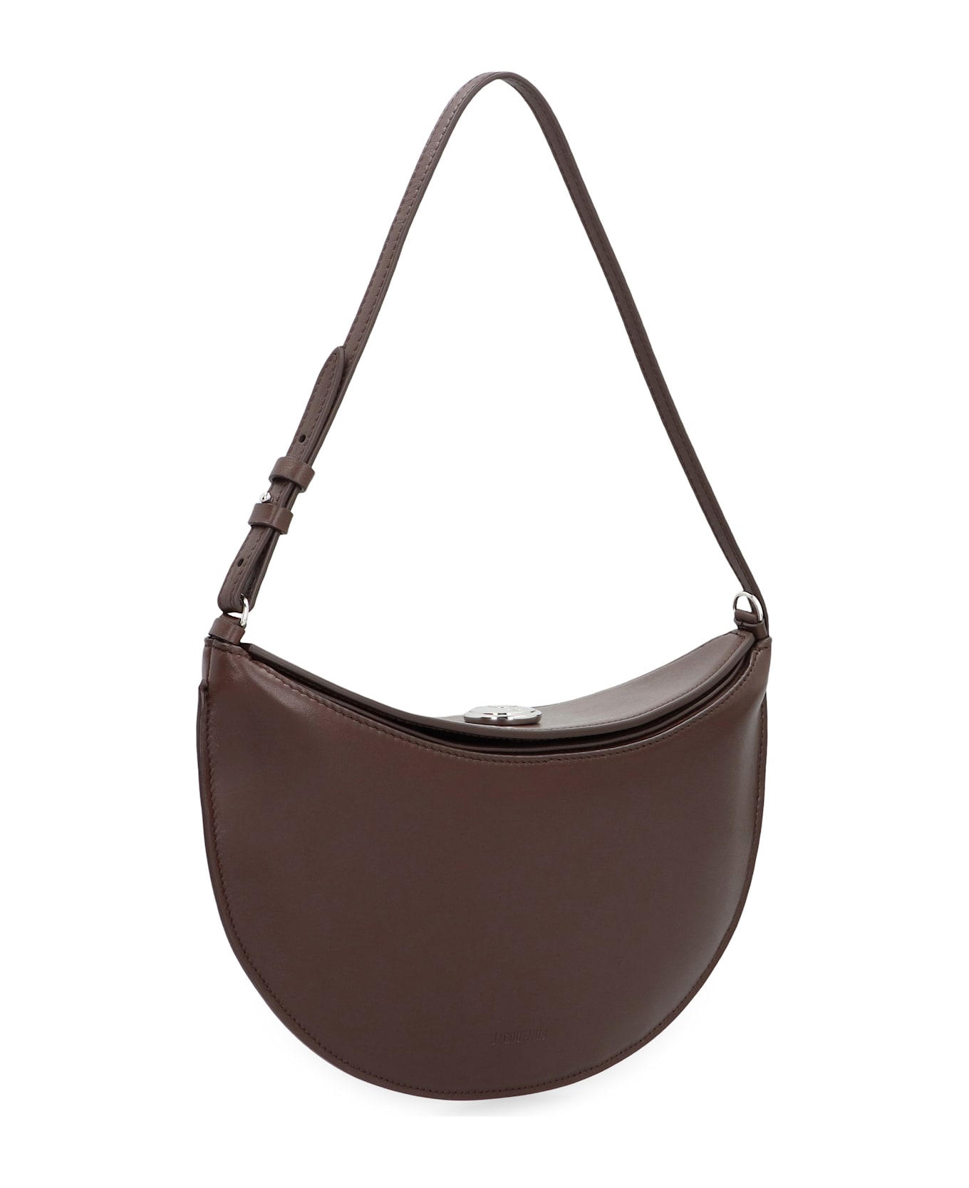 Jacquemus Shoulder Bag Le Petite Oval In Leather - brown