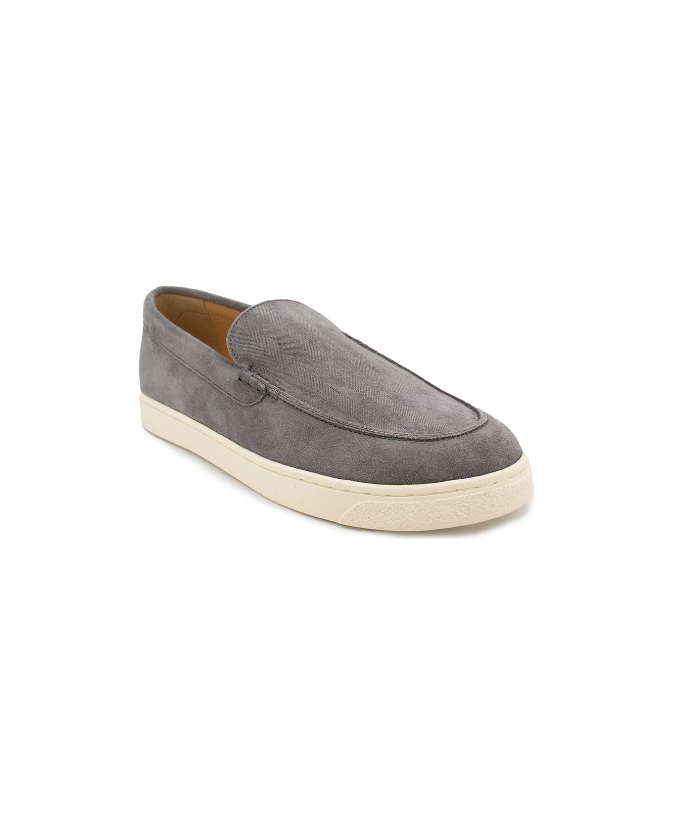 Brunello Cucinelli Round Toe Slip-on Loafers - FUMO