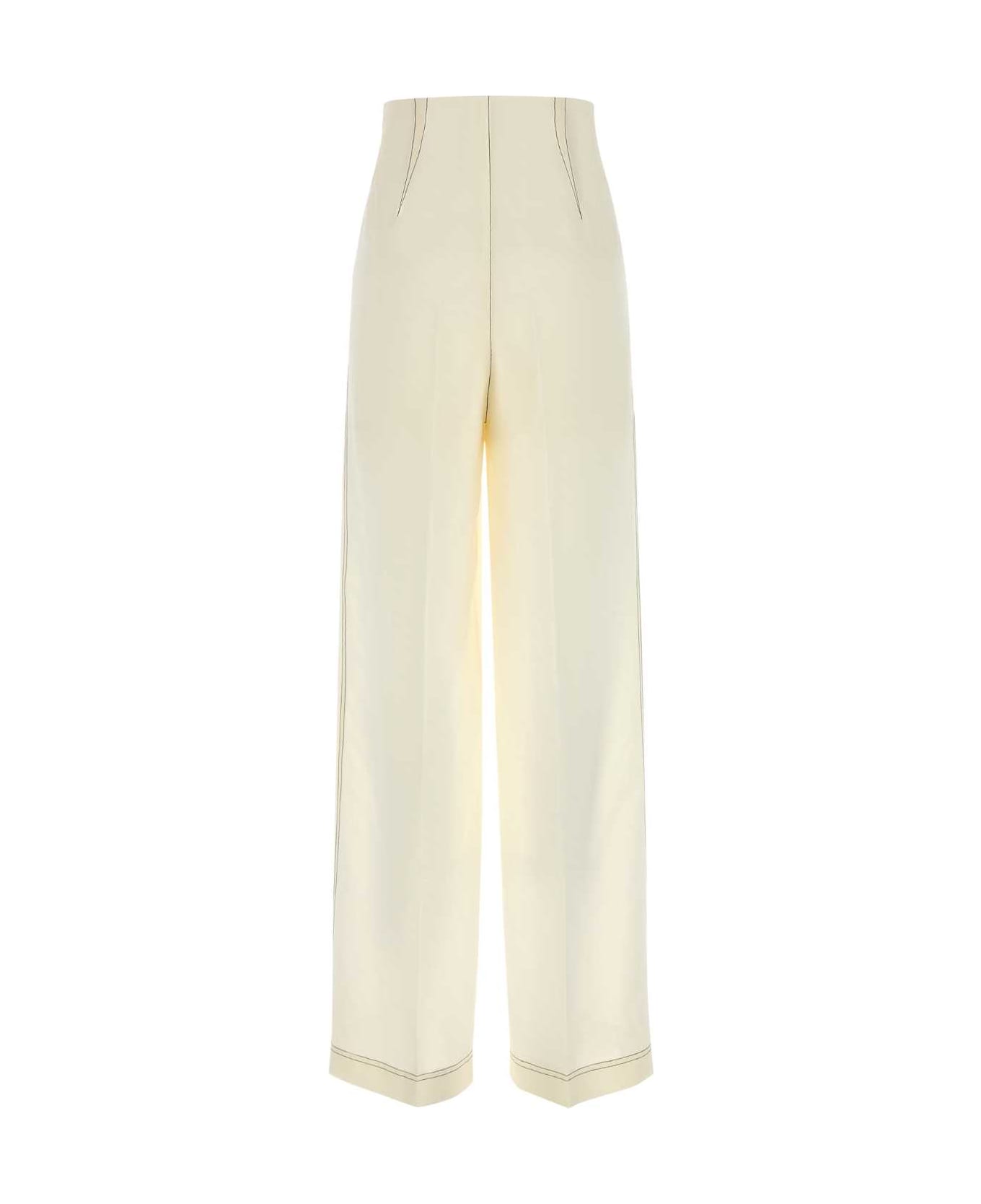 Philosophy di Lorenzo Serafini Ivory Polyester Blend Shorts - FANTASIABIANCO