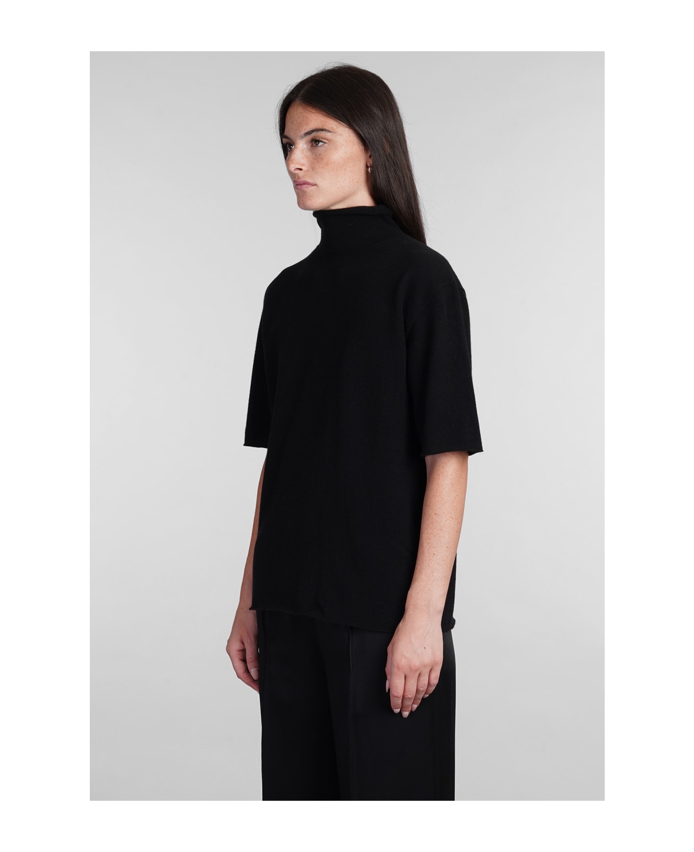 Jil Sander Knitwear In Black Wool - black