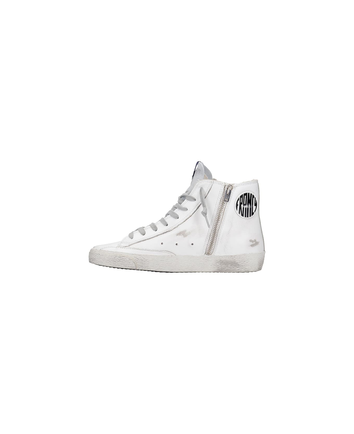 Golden Goose Francy  Sneakers In White Leather - white