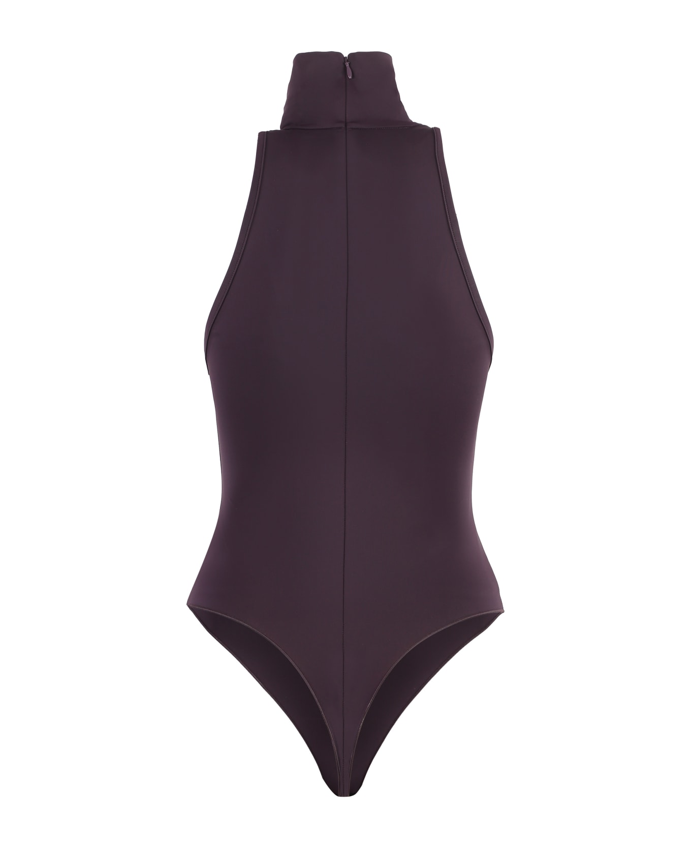 The Andamane Jersey Bodysuit - Red-purple or grape ボディスーツ