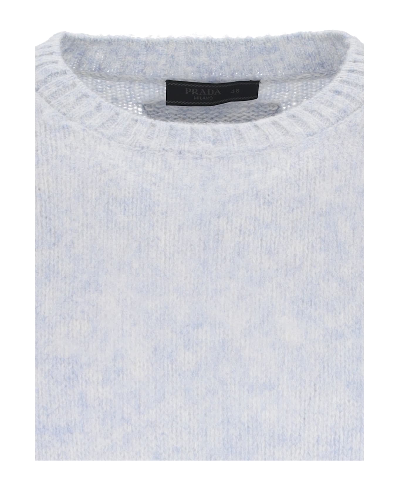 Prada Wool Sweater - Light Blue ニットウェア