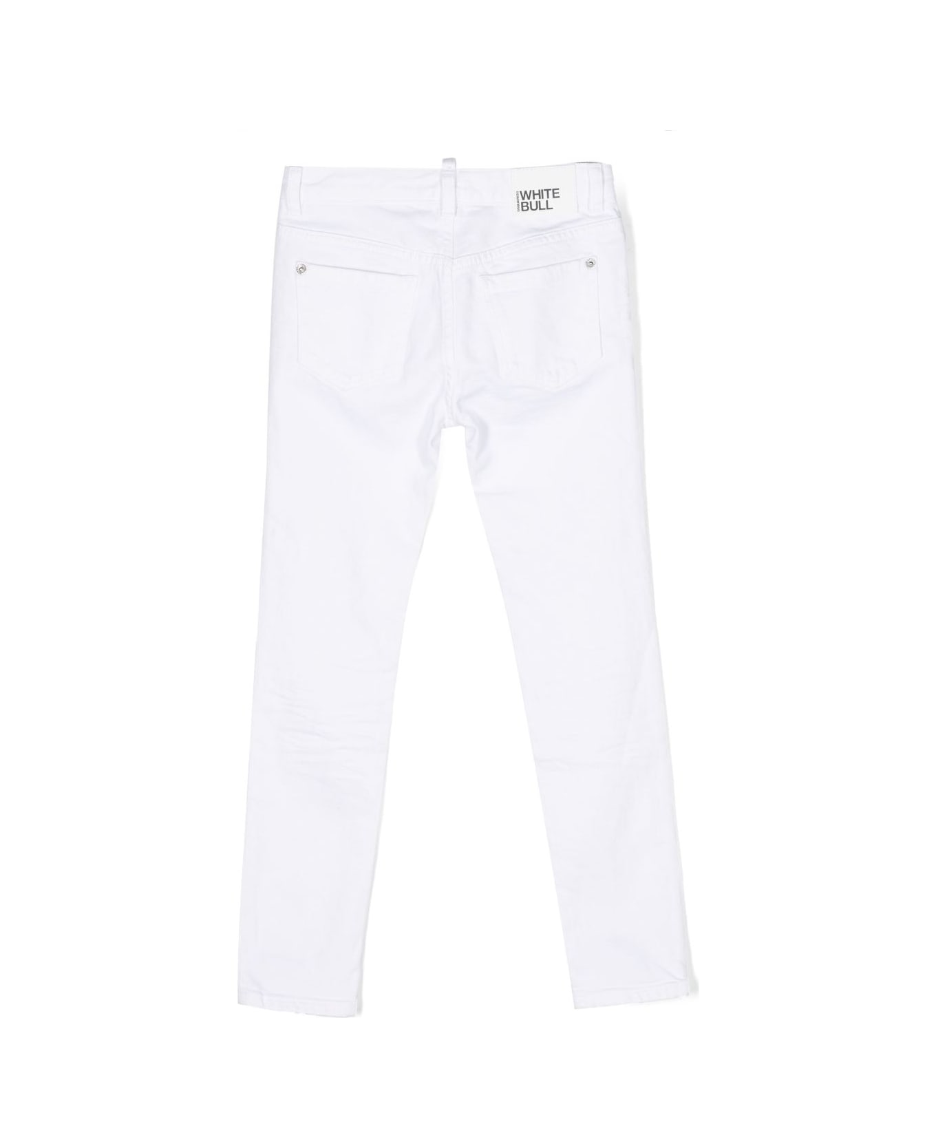 Dsquared2 Straight Jeans - White