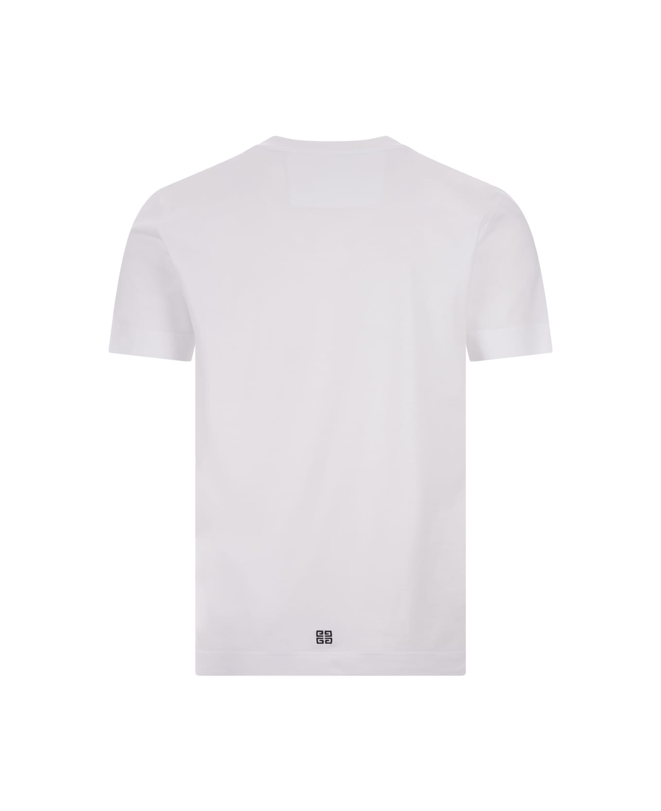 Givenchy 1952 Slim T-shirt In White Cotton - White シャツ