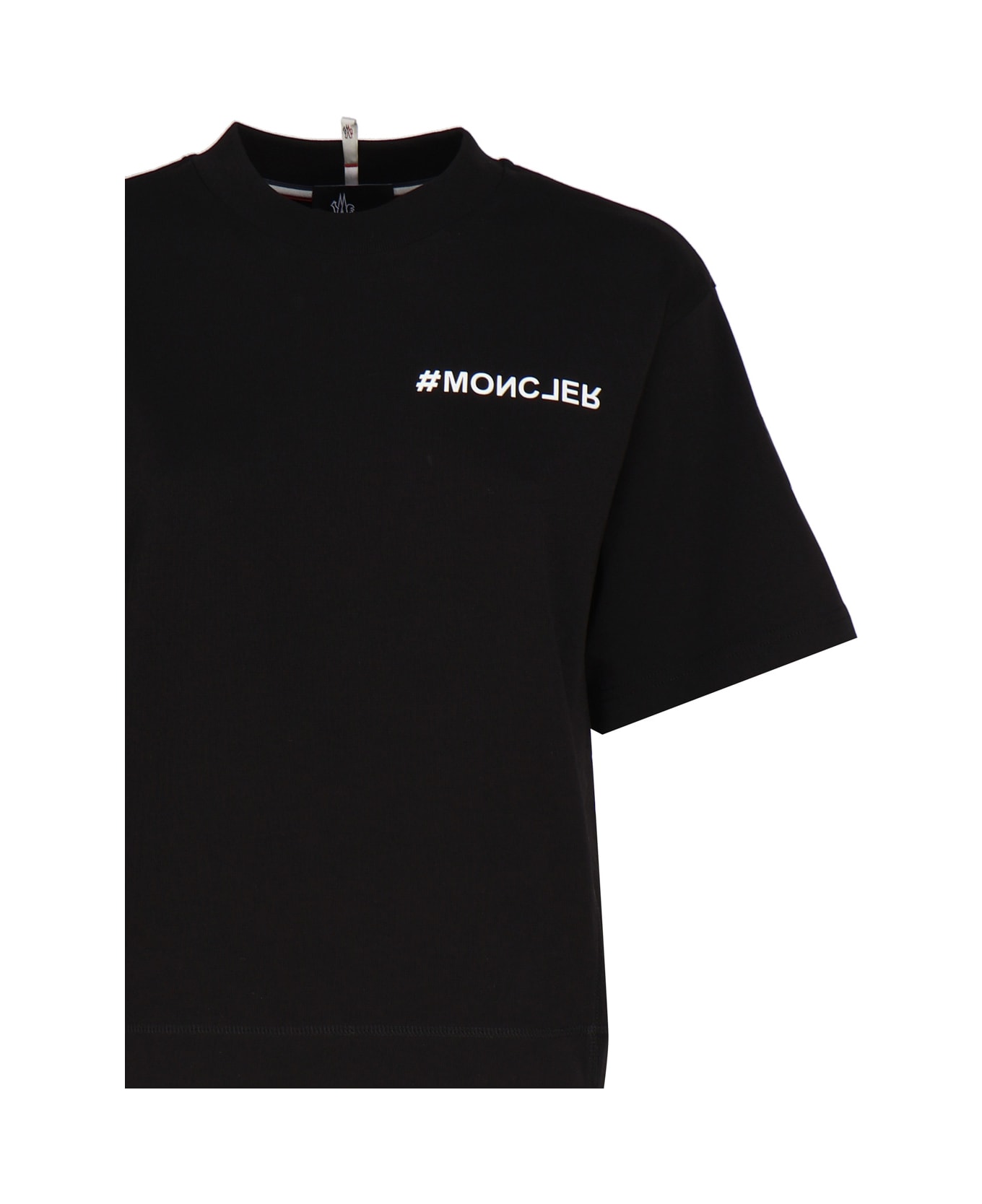 Moncler Oversleeves T-shirt - Black Tシャツ