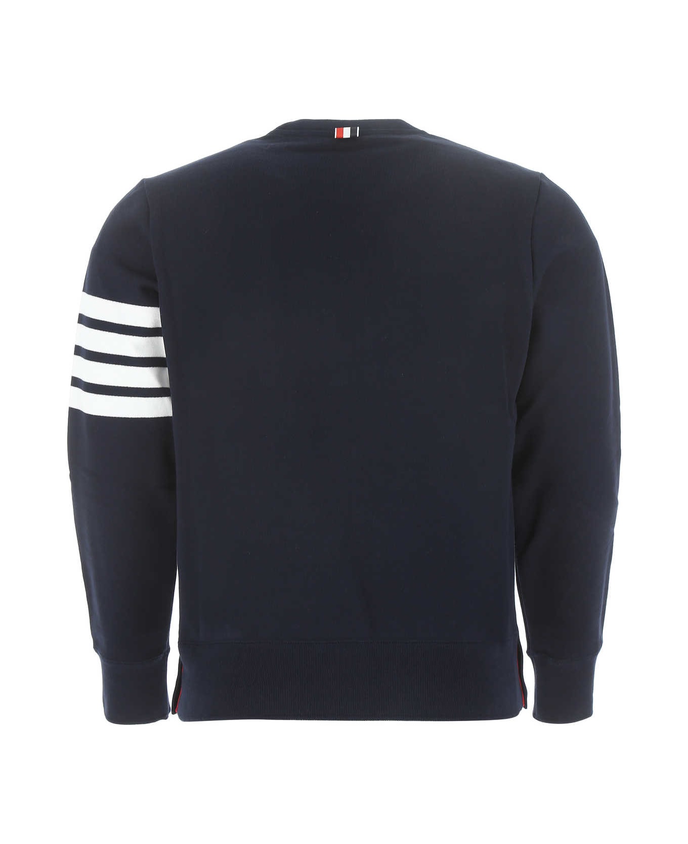 Thom Browne Navy Blue Cotton Sweatshirt - 461