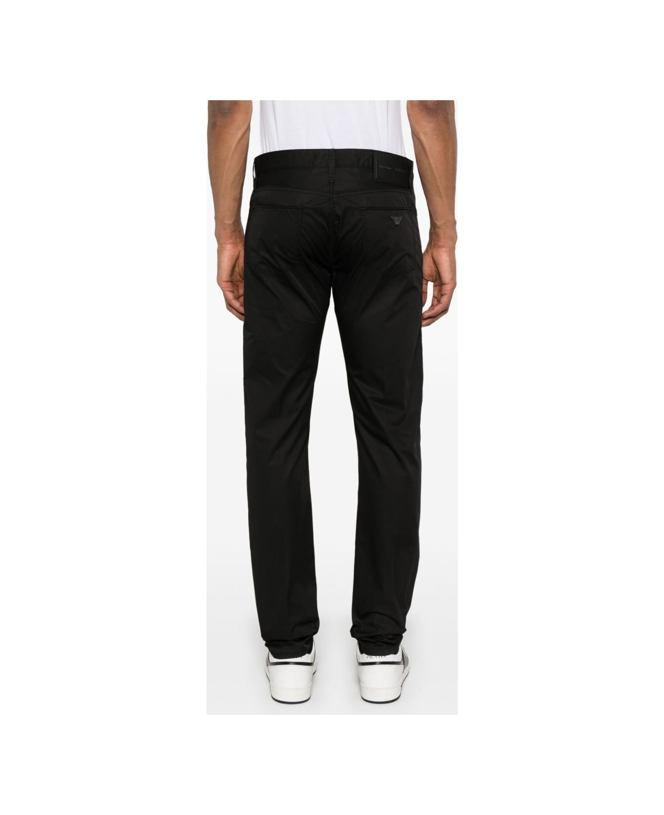Emporio Armani Denim Cotton Jeans - Black