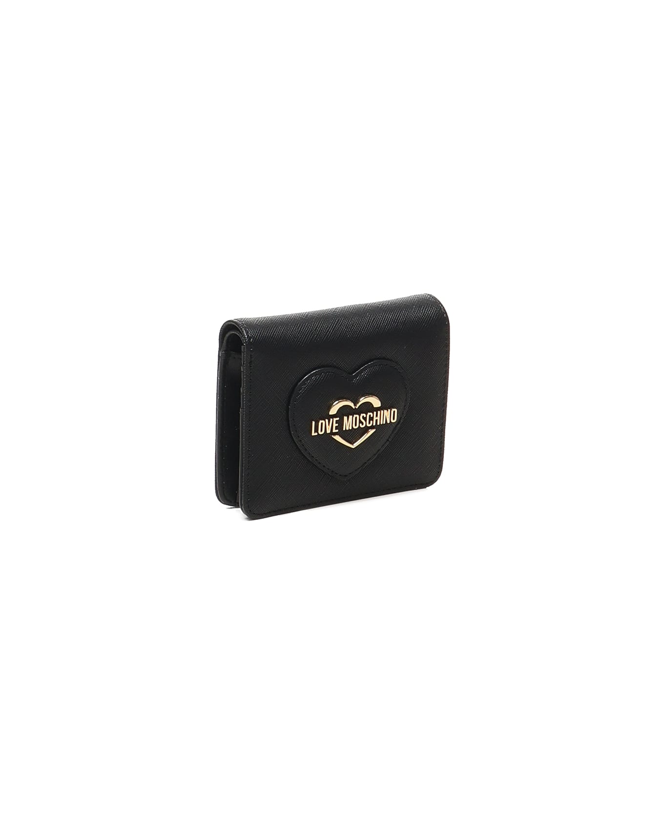 Love Moschino Wallet With Lettering Logo - Black