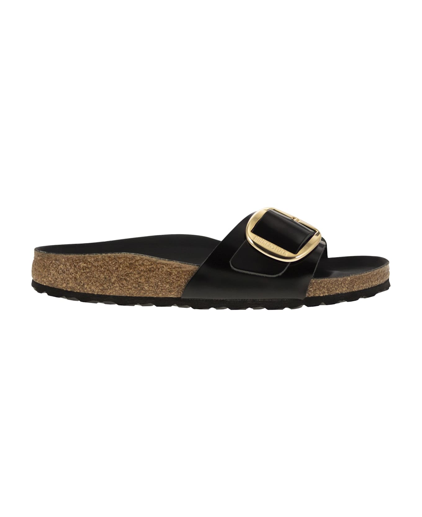 Birkenstock Madrid Big Buckle - Flat Sandal - Black