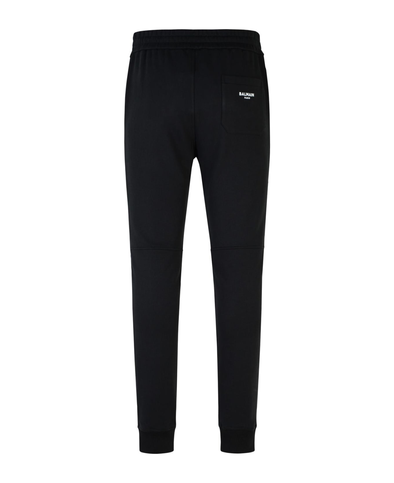 Balmain 'jogger' Black Cotton Pants - Black