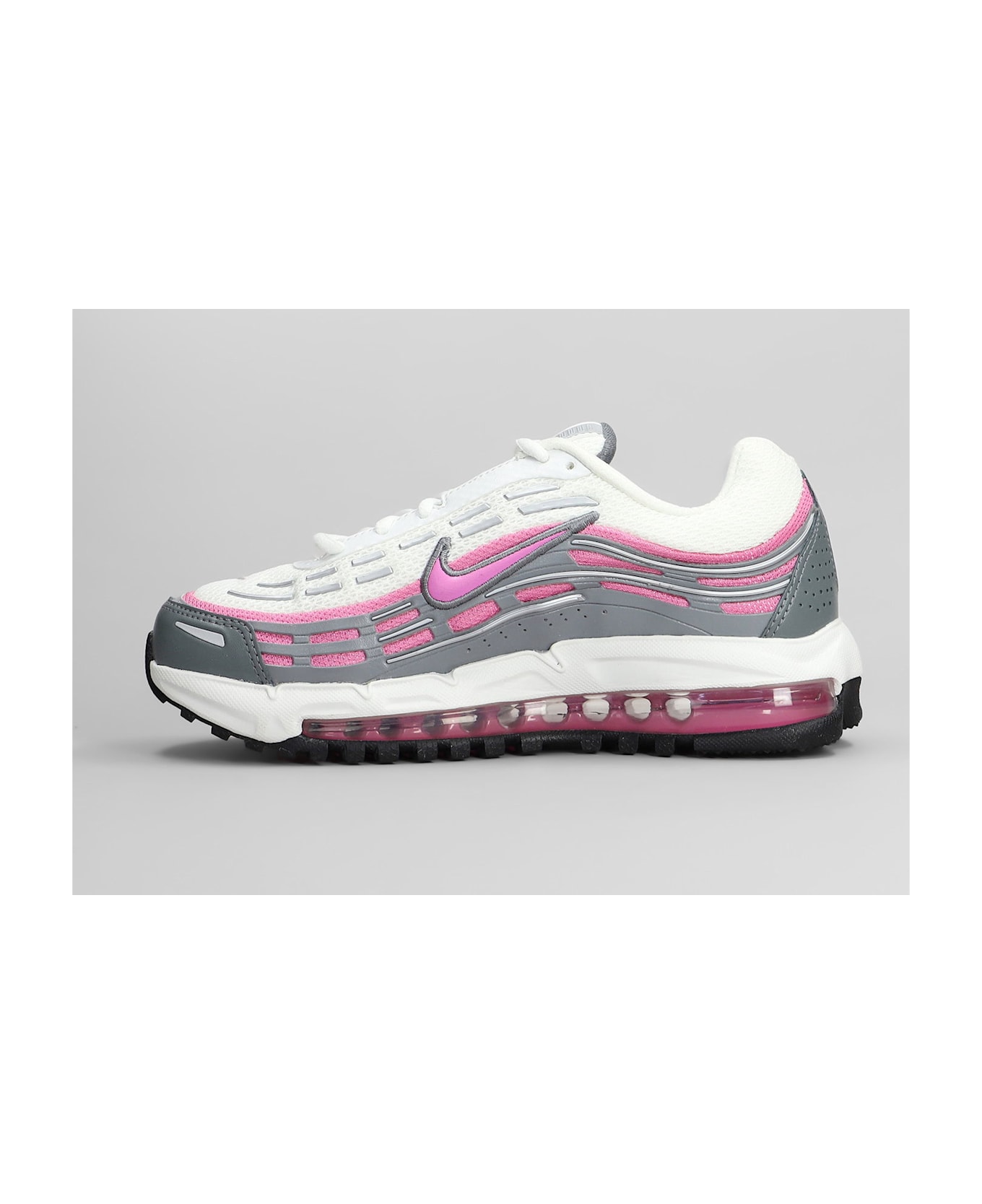 Nike Air Max Tl 2.5 Sneakers In Grey Leather And Fabric - grey