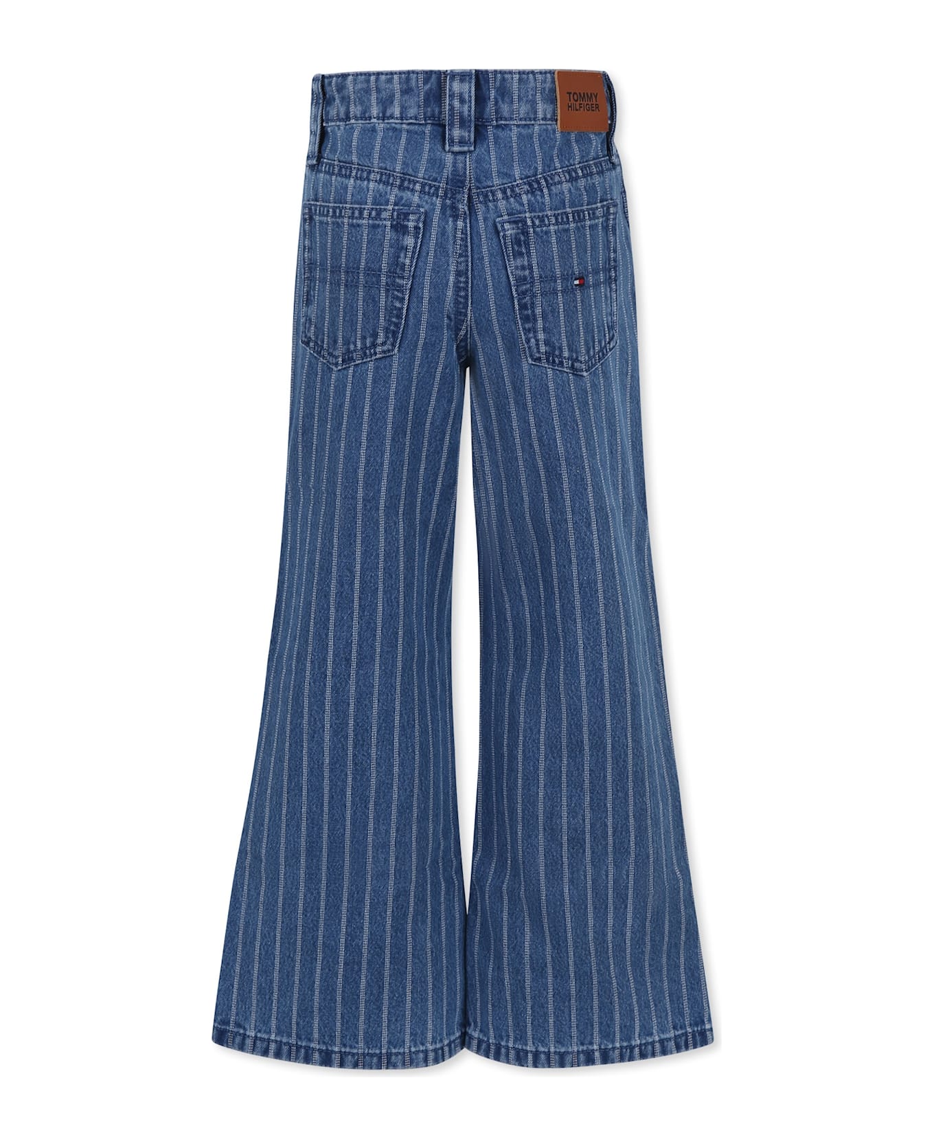 Tommy Hilfiger Denim Jeans For Girl With Flag - Denim