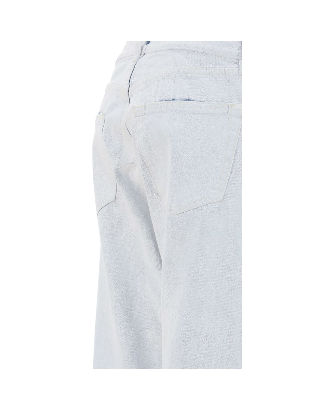 Maison Margiela Jeans - White Crack