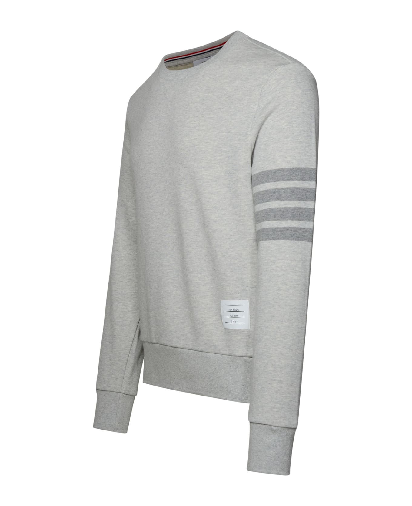 Thom Browne Gray Cotton Sweatshirt - Pastel Grey フリース
