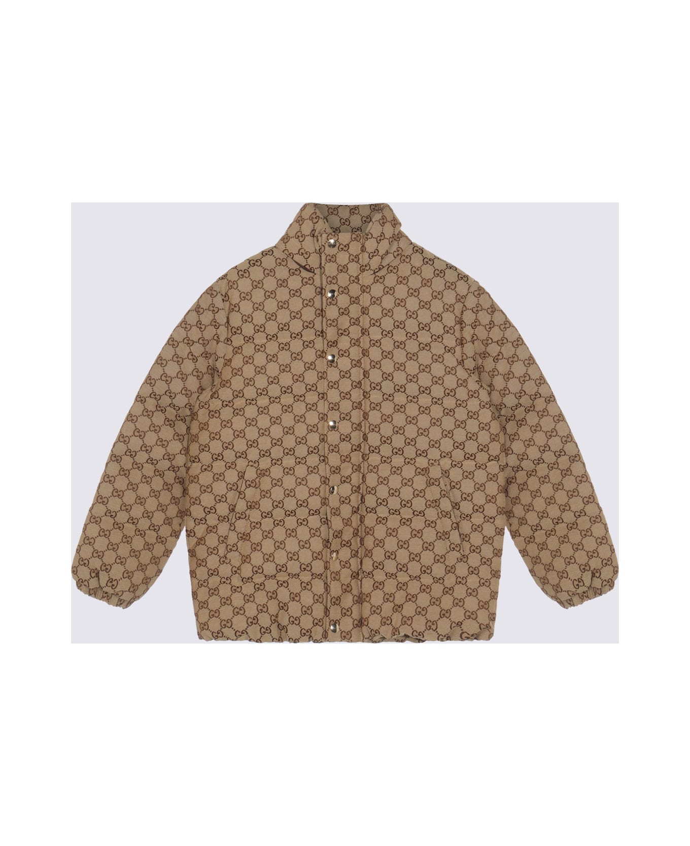 Gucci Camel Down Jacket - CAMEL/EBONY