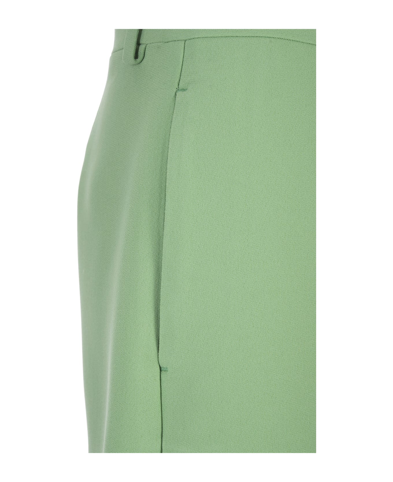 Ermanno Scervino Green Tailored Shorts - Green ショートパンツ