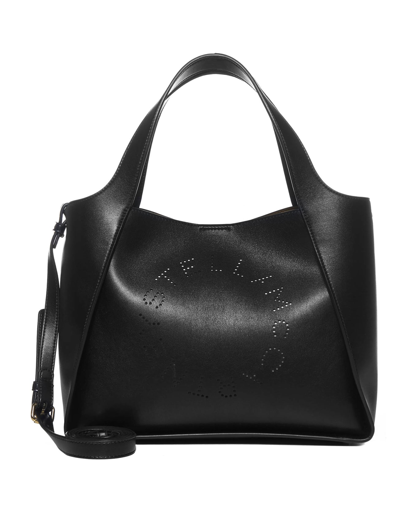 Stella McCartney Stella Logo Shoulder Bag - Black