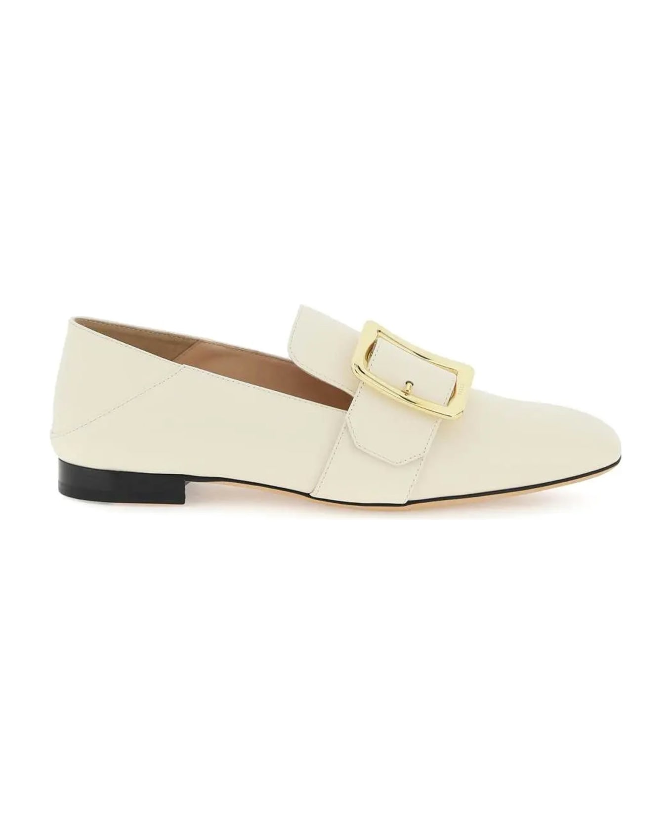 Bally Leather Loafers - White
