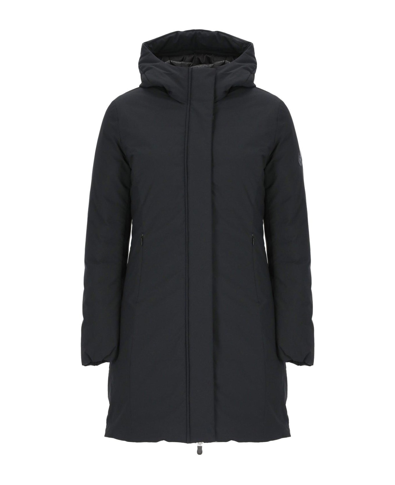 Save the Duck Hooded Padded Coat - Black