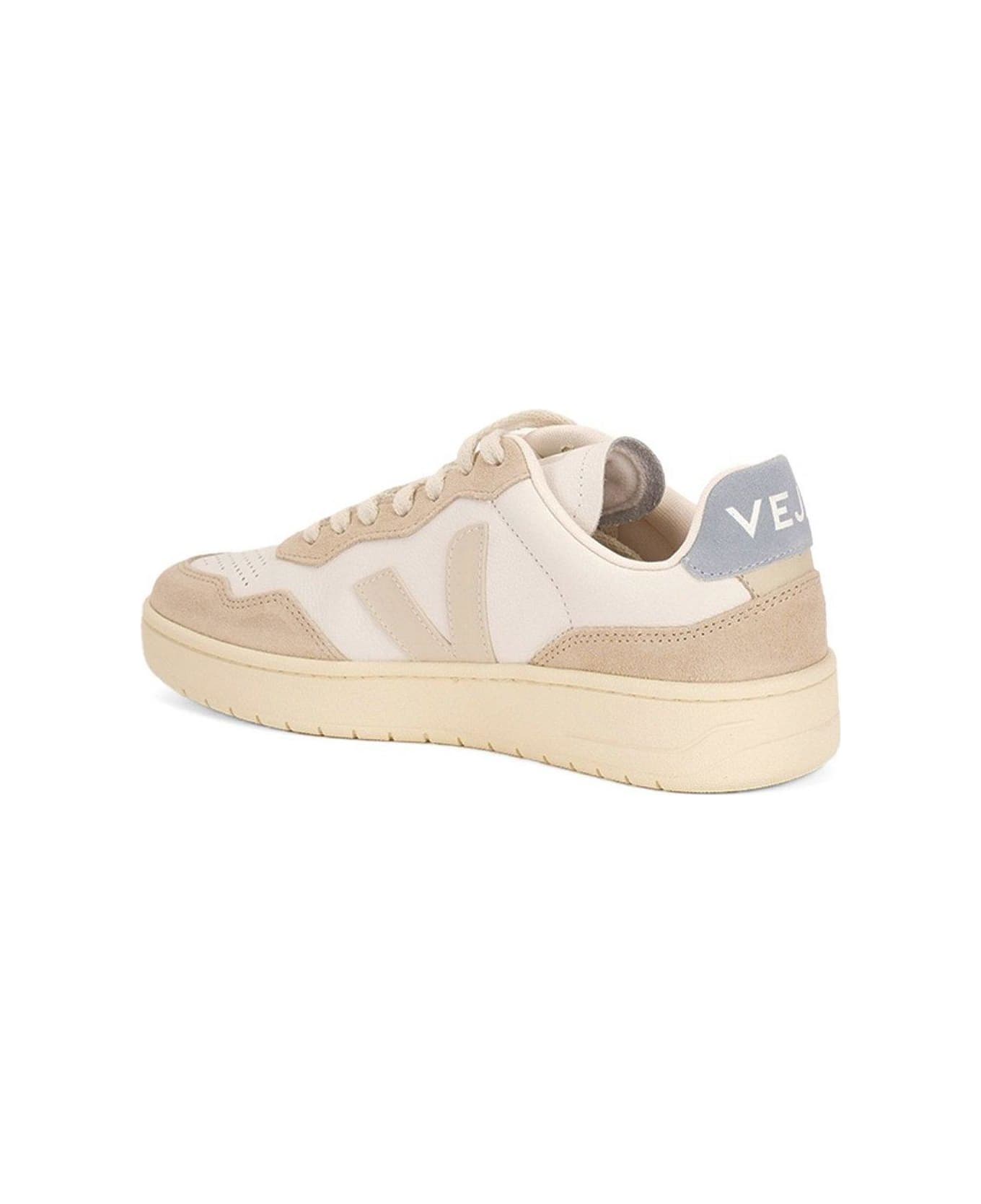 Veja V-90 Low-top Sneakers - WHITE/NEUTRALS