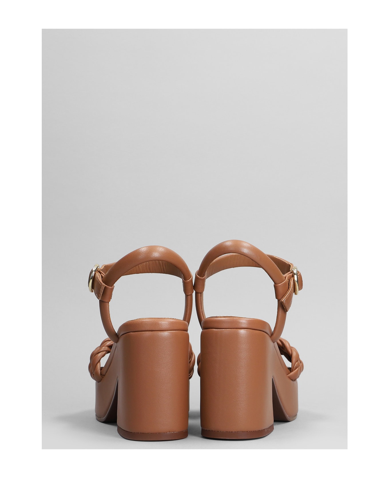 Ash Oak Sandals In Leather Color Leather - leather color
