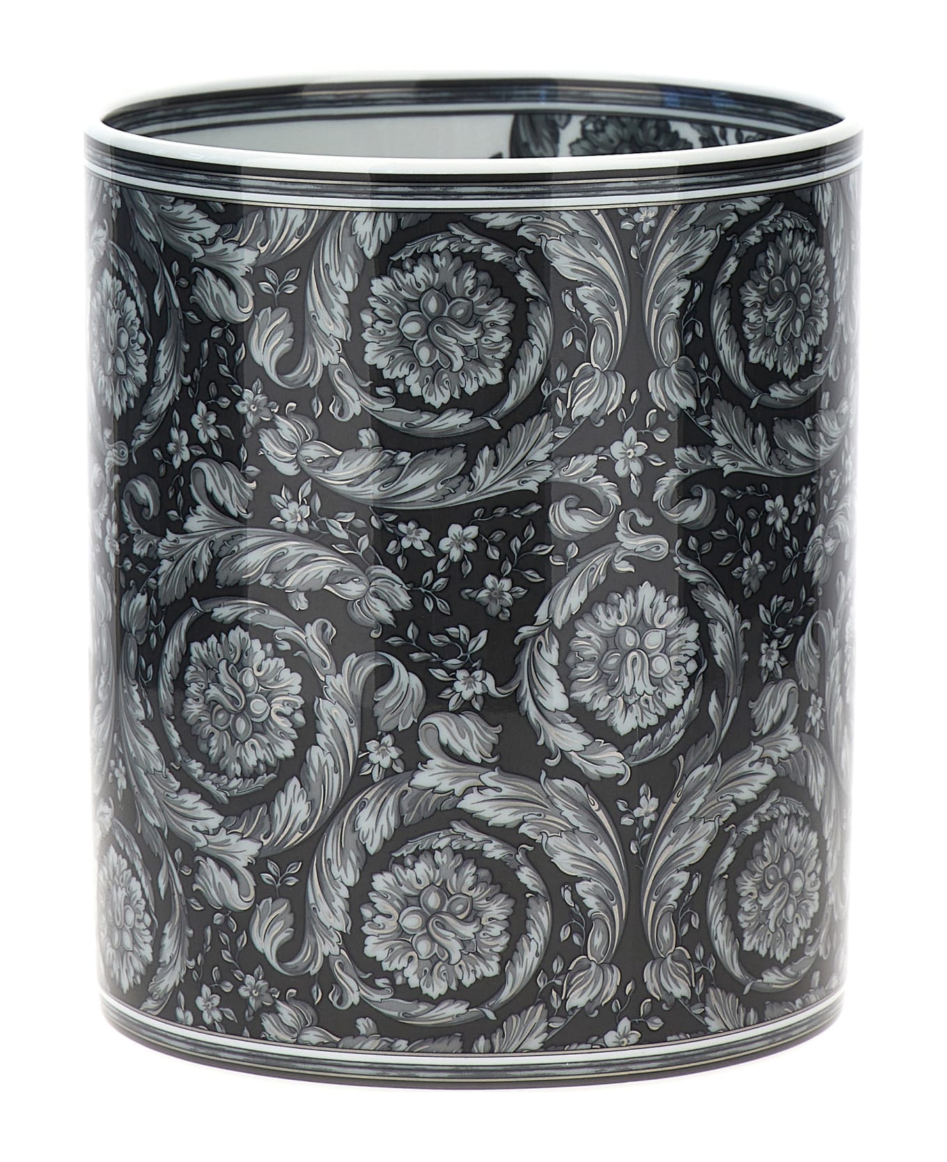 Versace 'barocco Haze' Vase - Gray