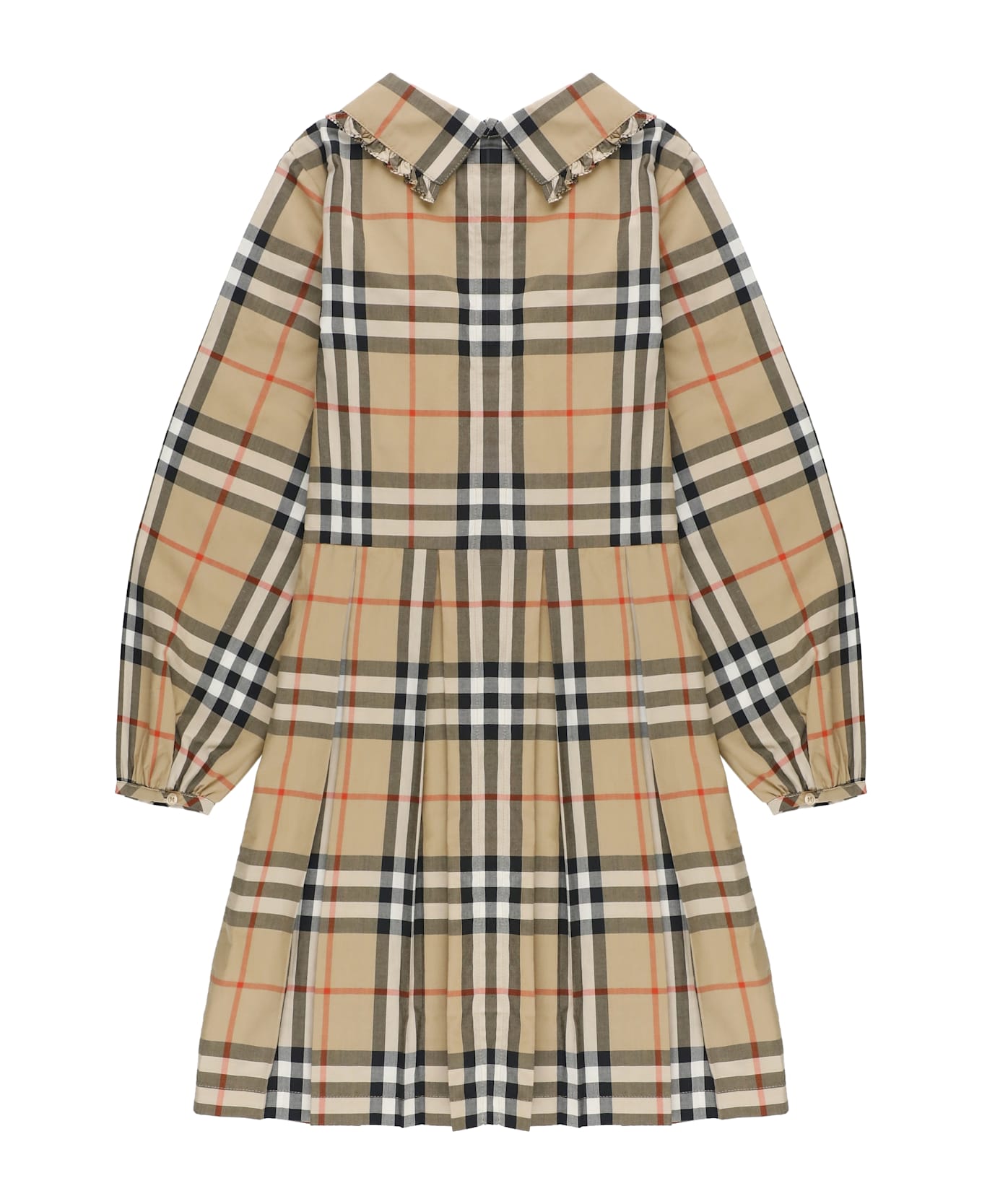 Burberry Ida Check Dress - Beige