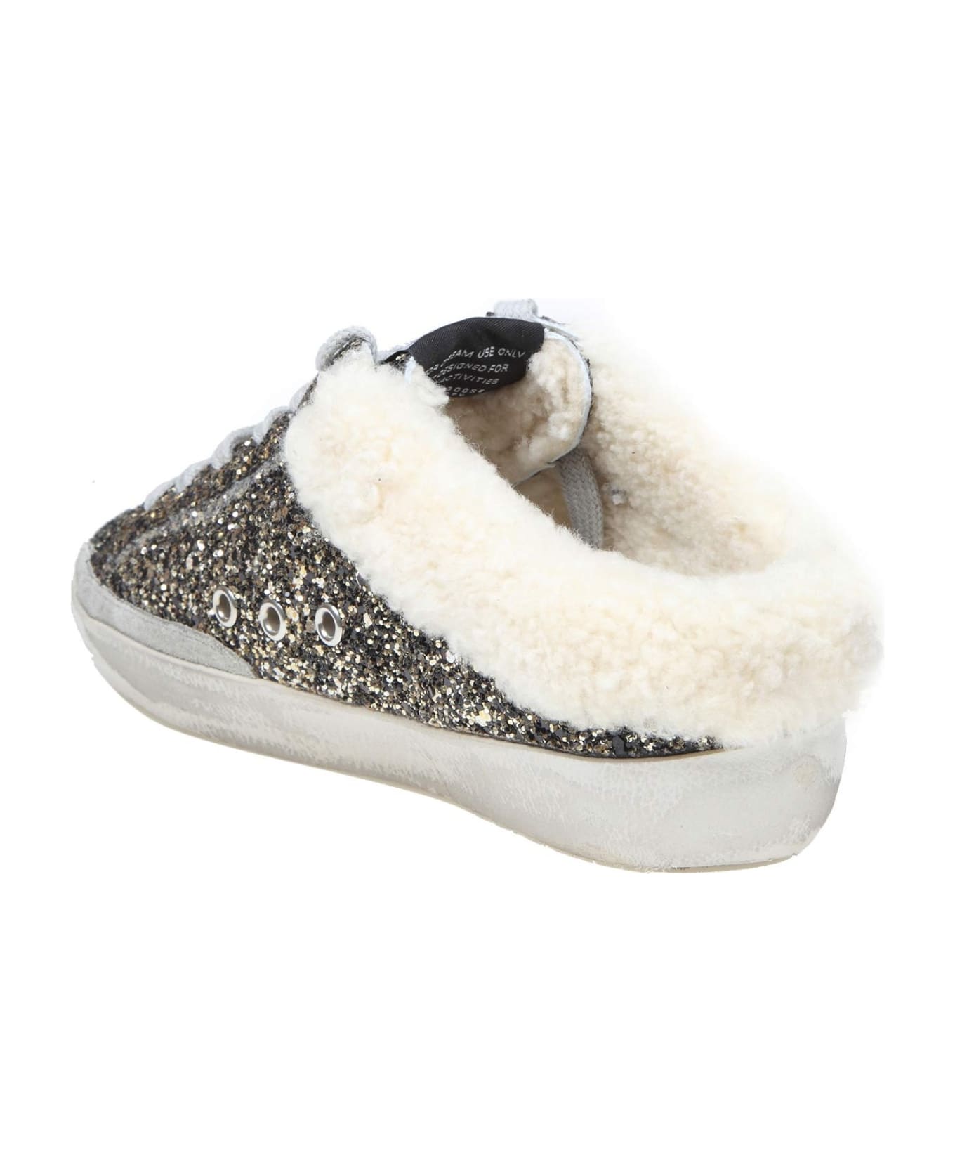 Golden Goose Super-star Sabot Sneakers - Black/Gold/Beige/Ice