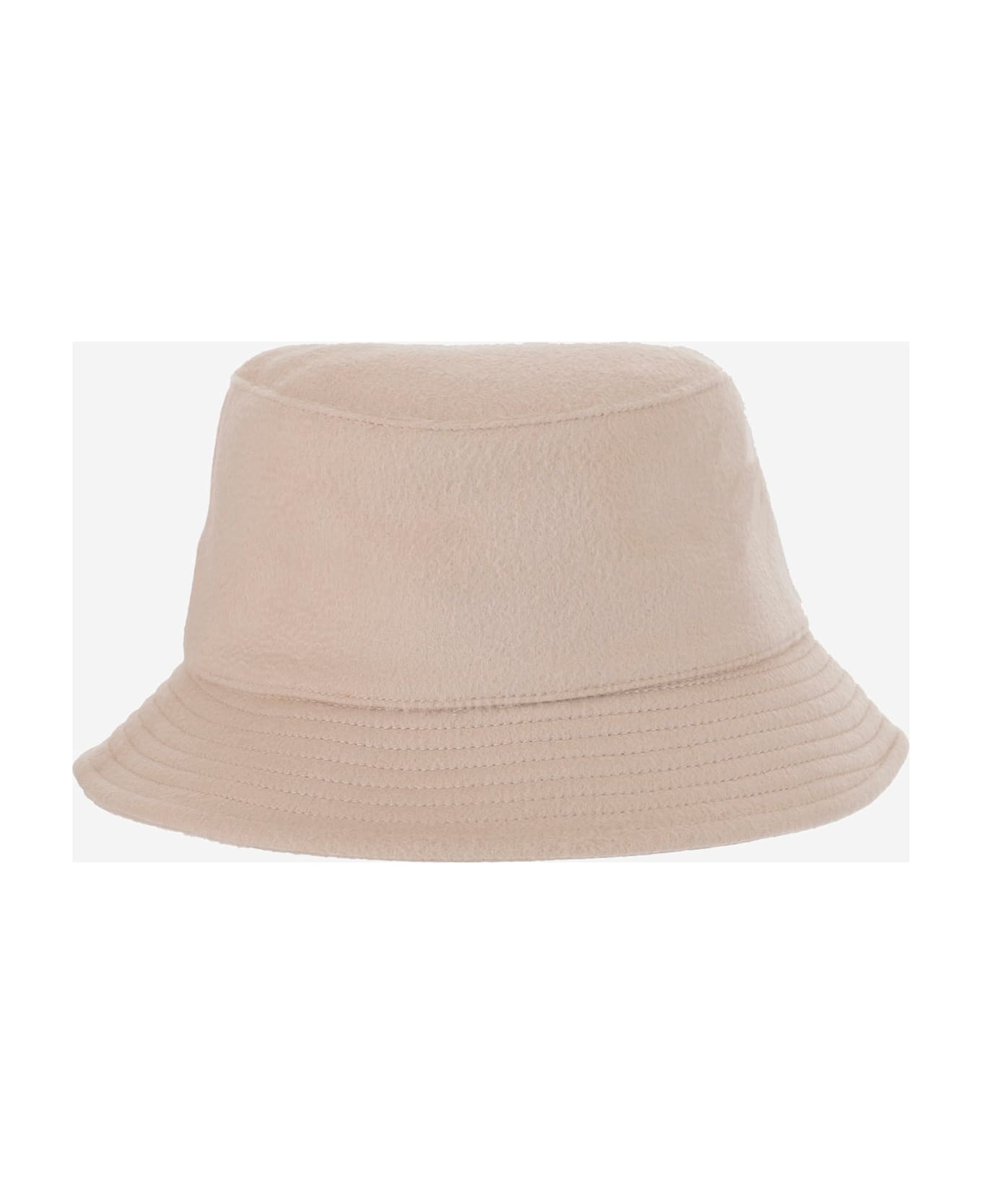 Jacquemus Wool Bucket Hat - Beige