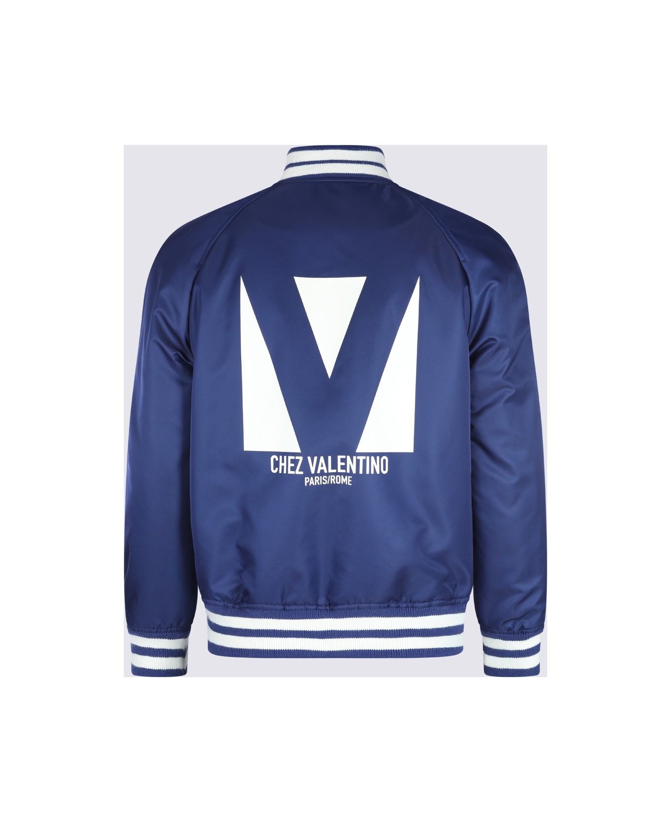 Valentino Blue Casual Jacket - Blue