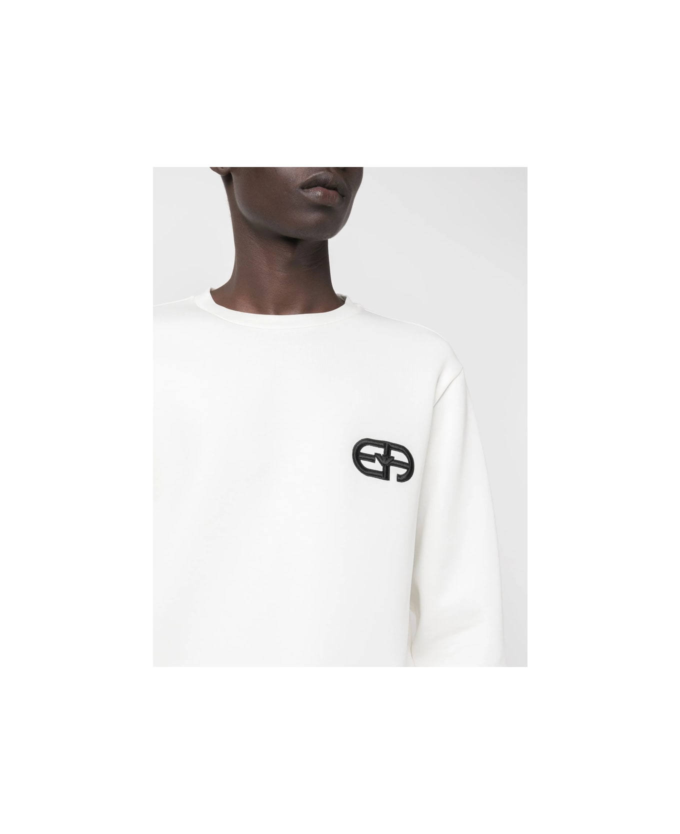 Emporio Armani Sweatshirt - WHITE