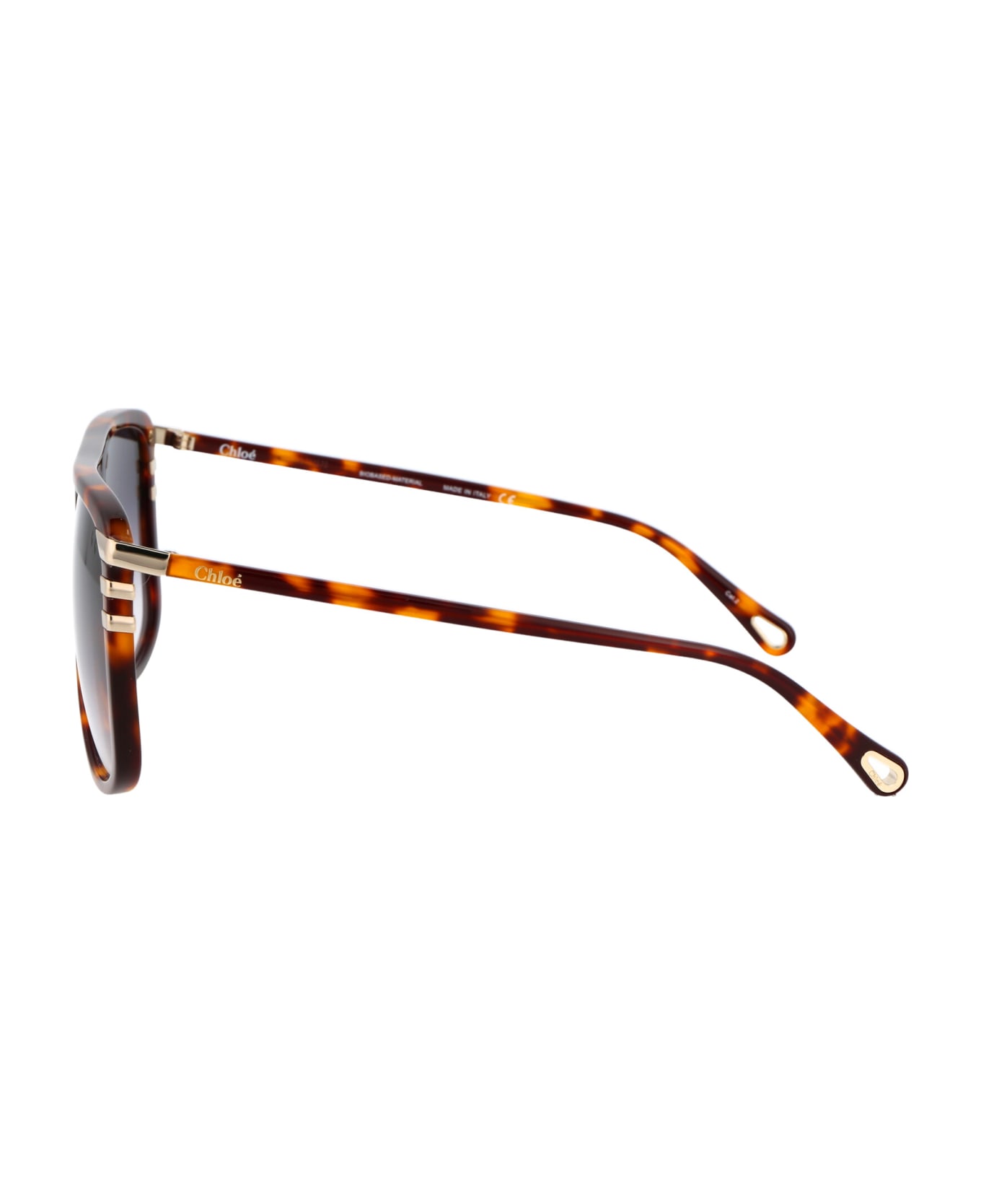 Chloé Eyewear Ch0104s Sunglasses - 004 HAVANA HAVANA GREY