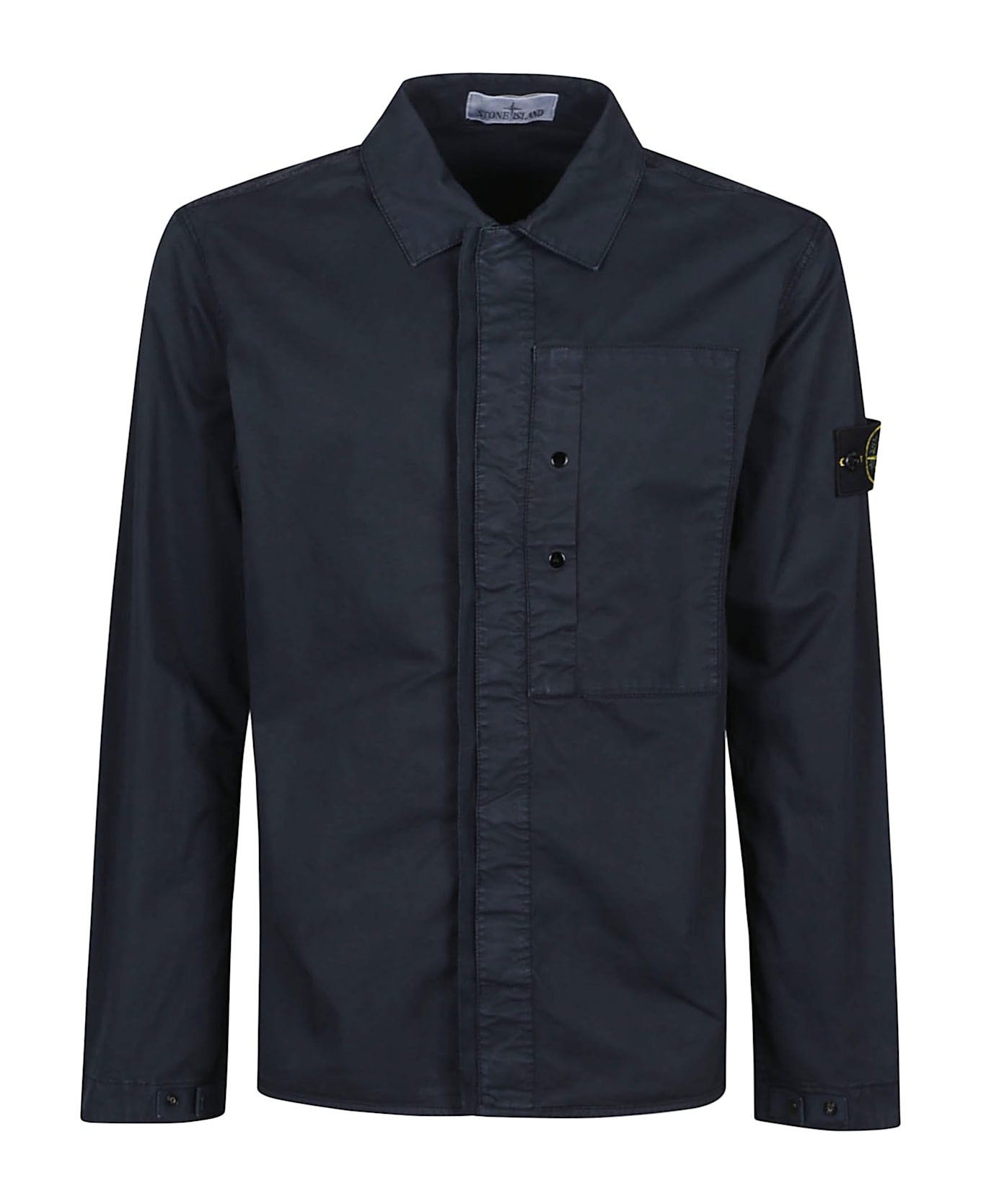 Stone Island Overshirt - Navy Blue