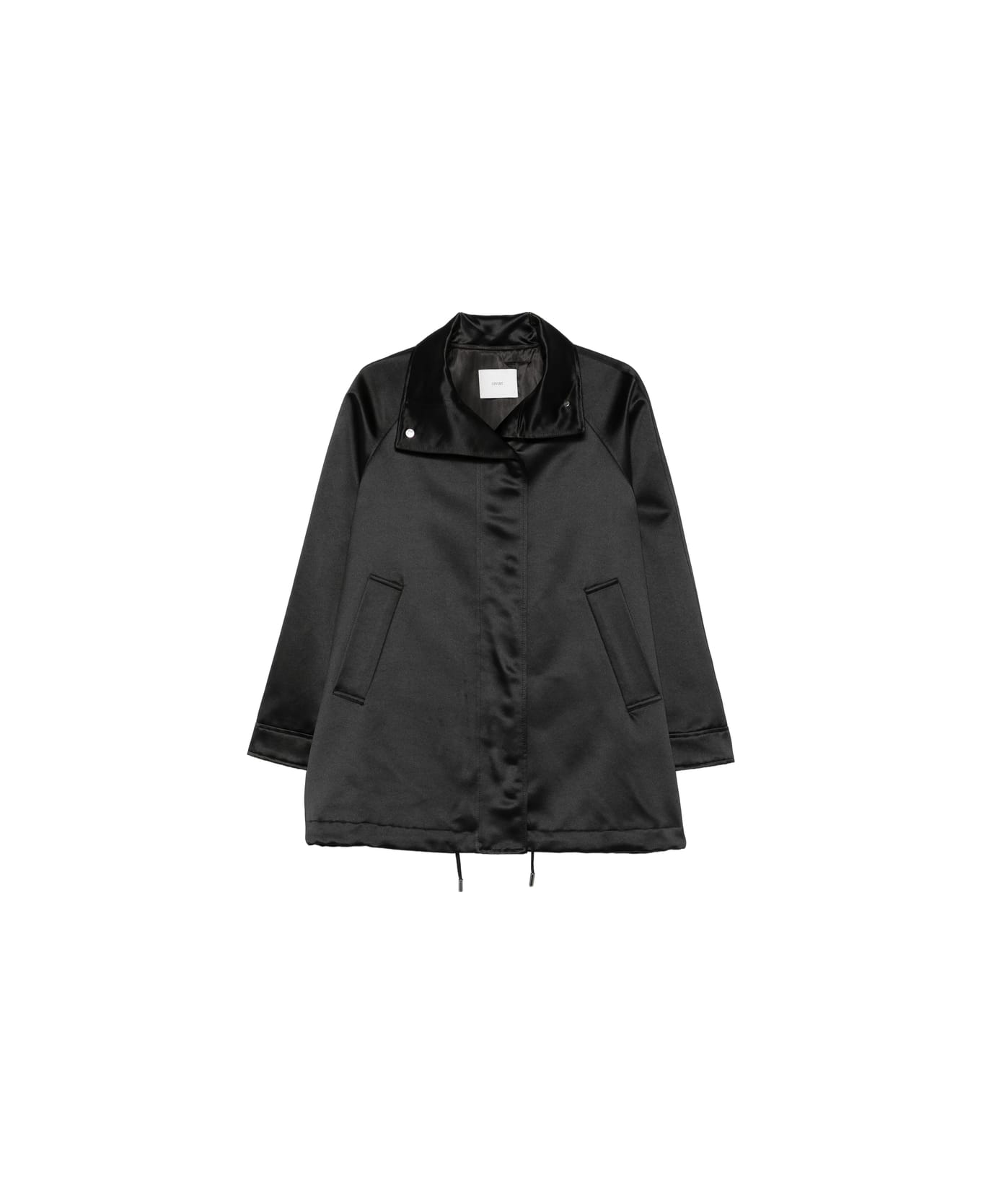 Covert Coat - BLACK