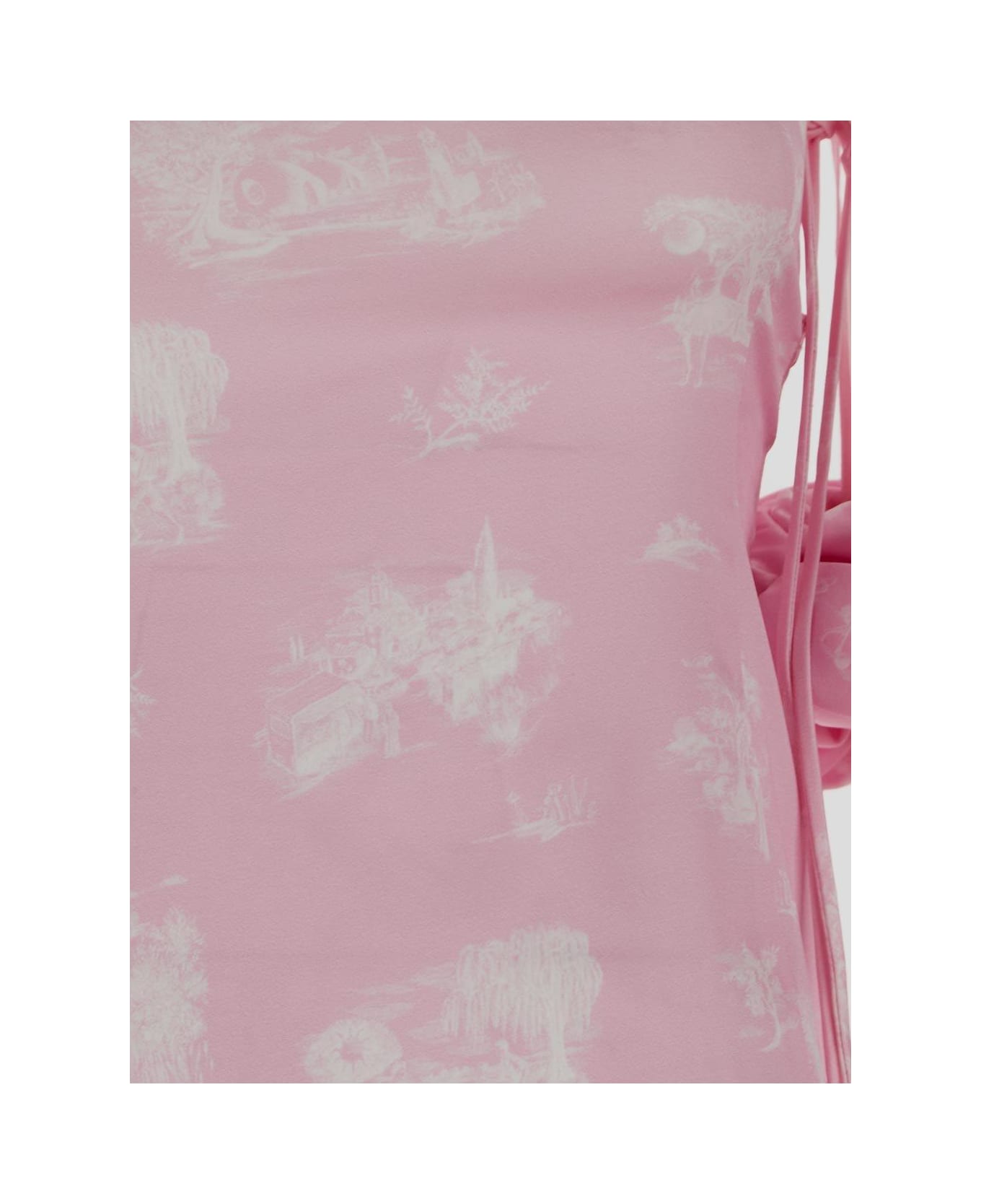 Jacquemus Puffed Sleeve Mini Dress - Pink