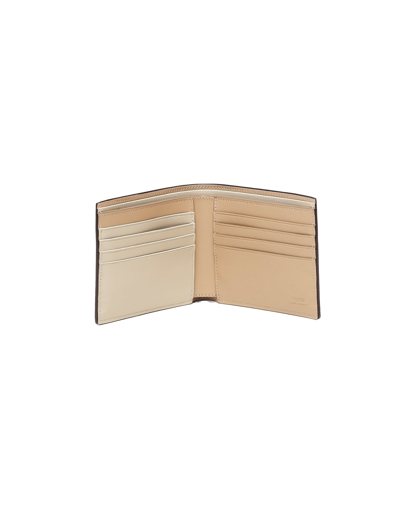 Fendi Shadow Wallet - SAND