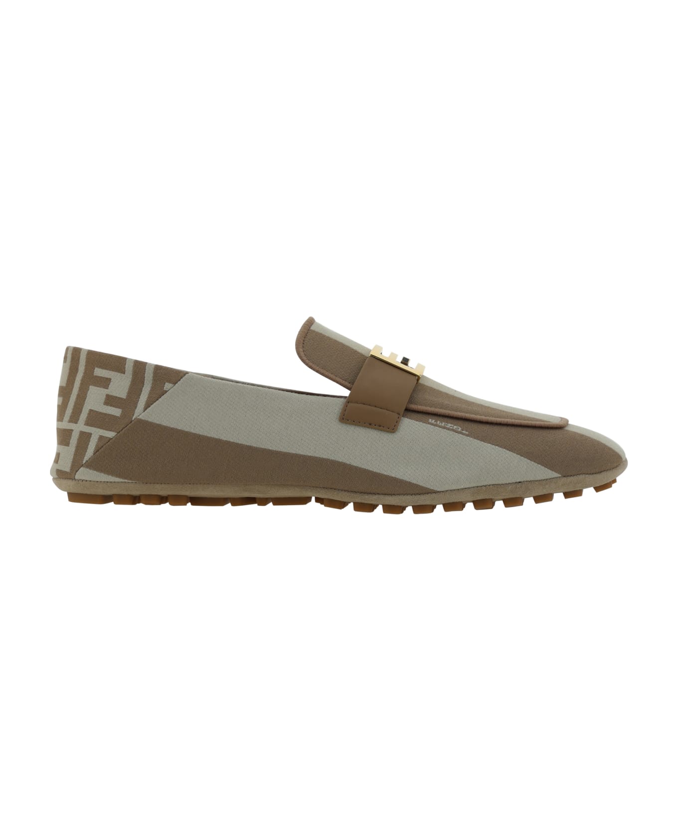 Fendi Loafers - Beige Sand+beig Sand