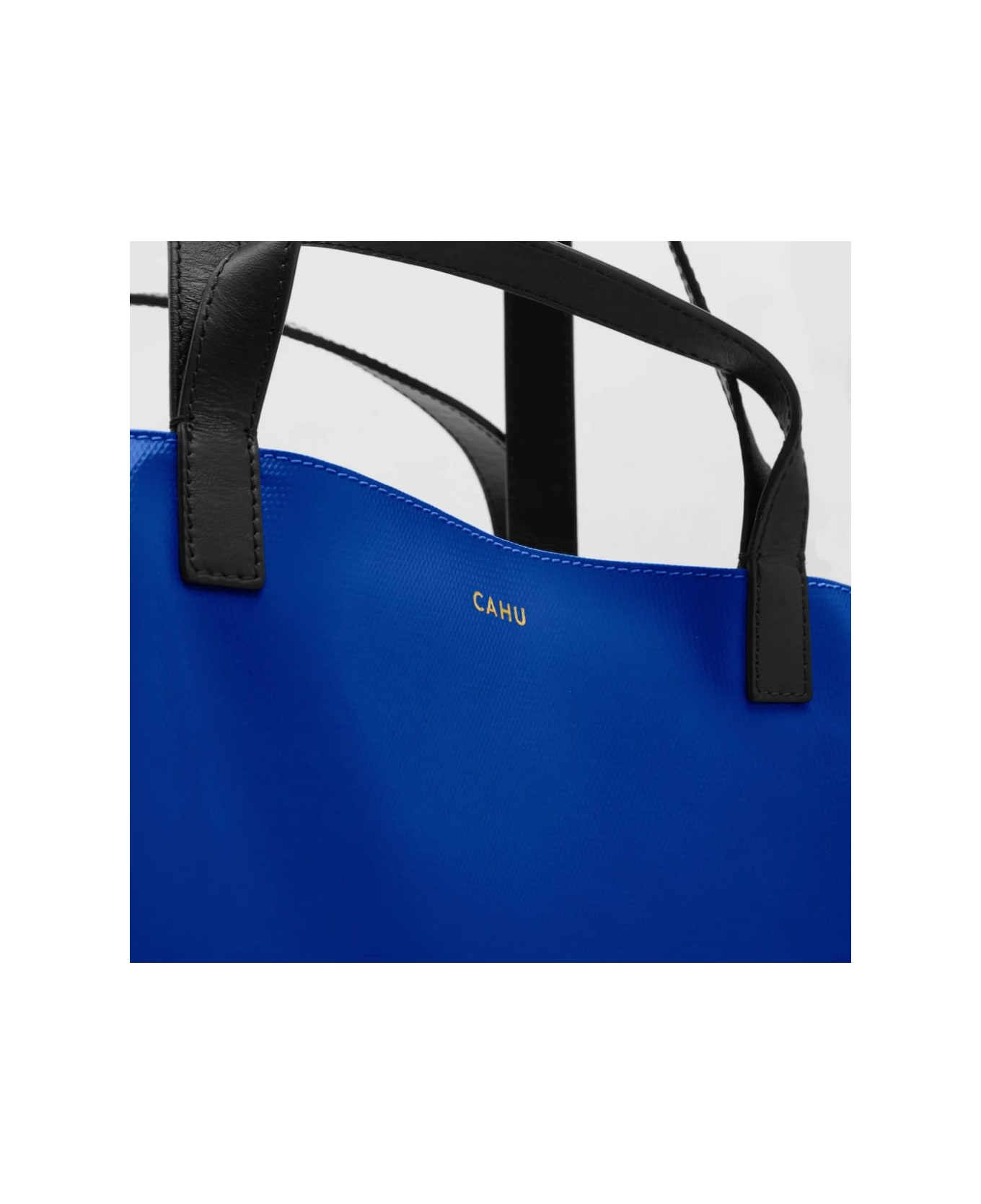 Cahu Medium Permanente Collection Le Pratique Tote Bag - Dark Blue Black