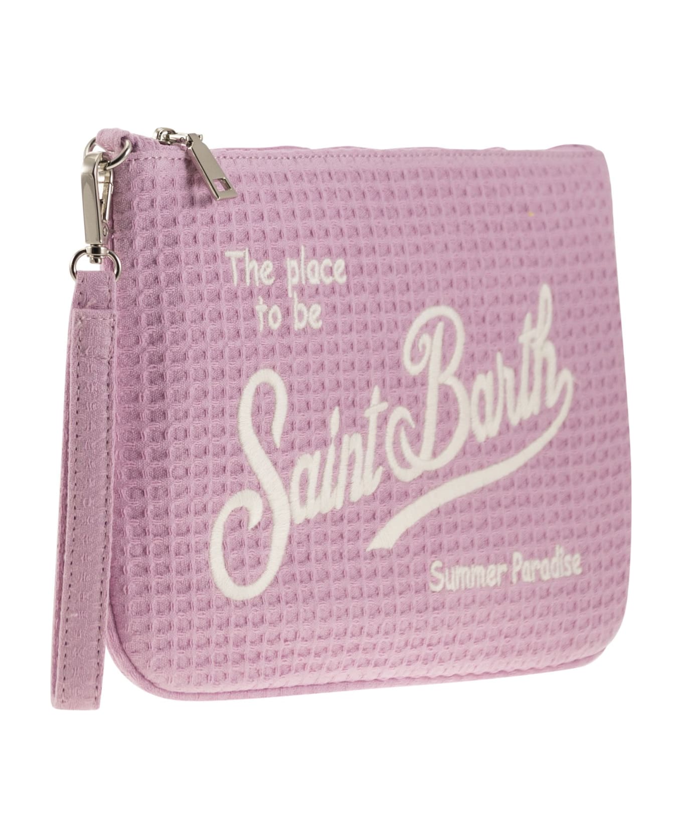 MC2 Saint Barth Parisienne - Clutch Bag With Wrist Loop - Pink