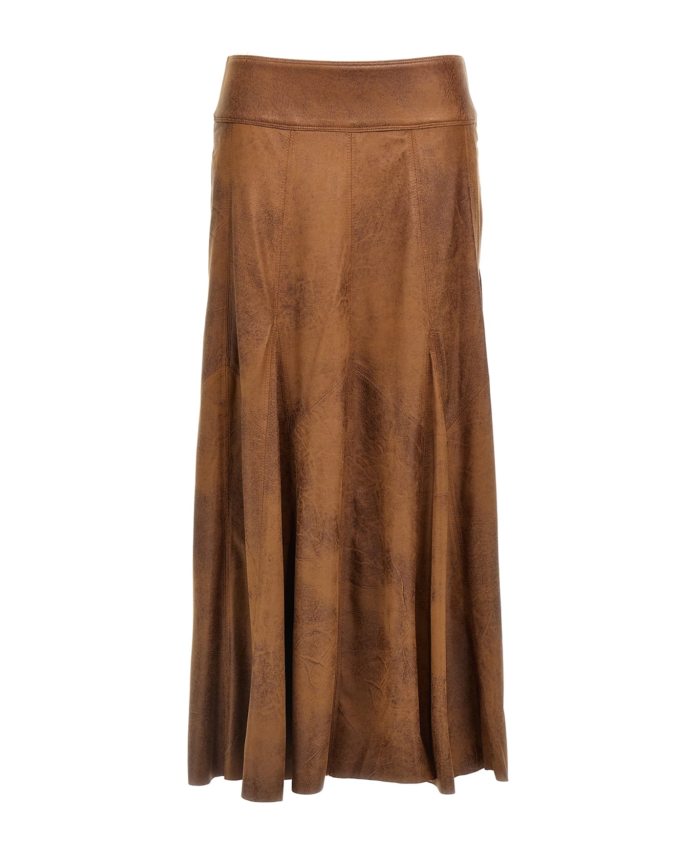 Isabel Marant Genevi Skirt - BUFF