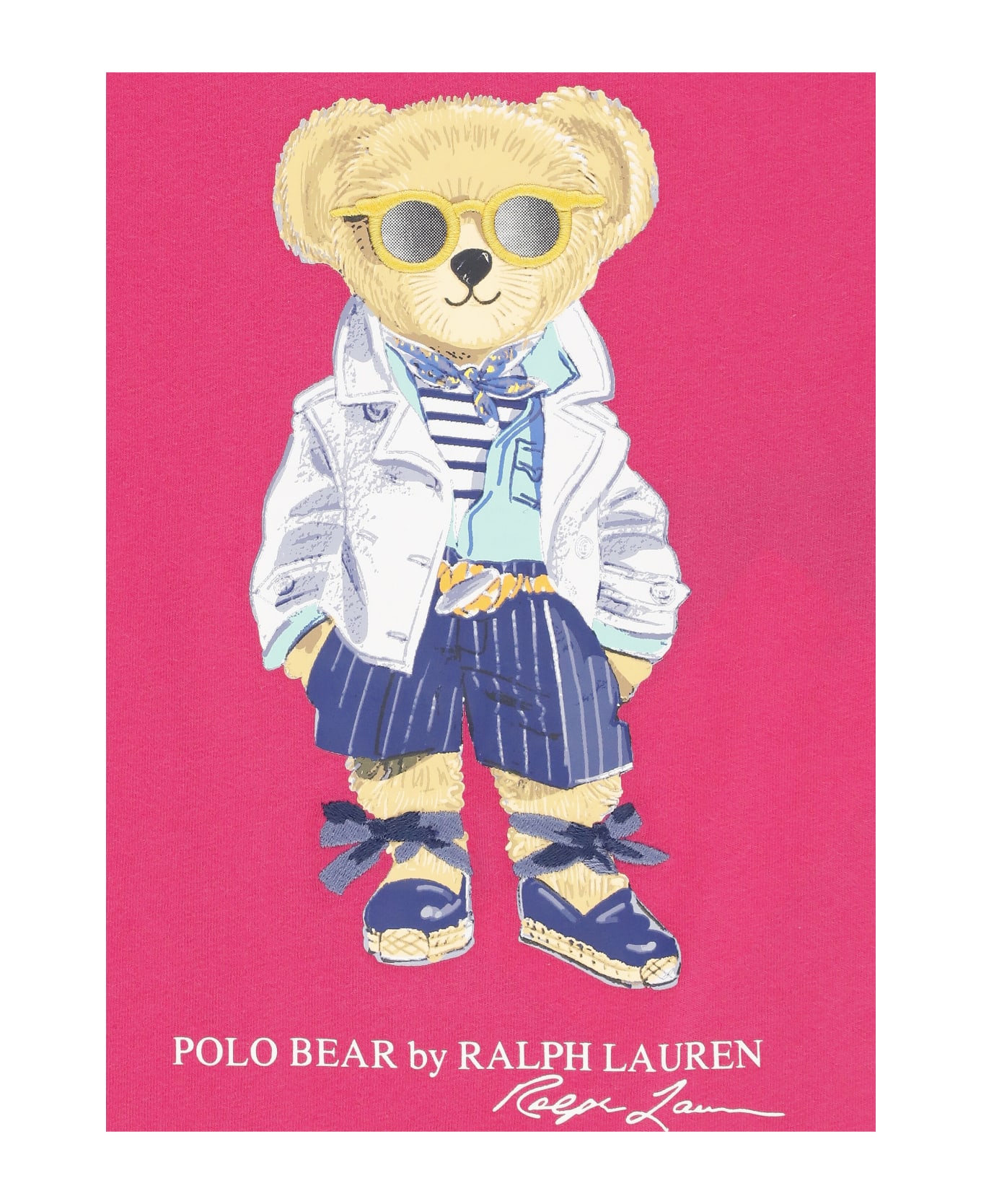 Ralph Lauren Polo Bear T-shirt - Fuchsia Tシャツ＆ポロシャツ