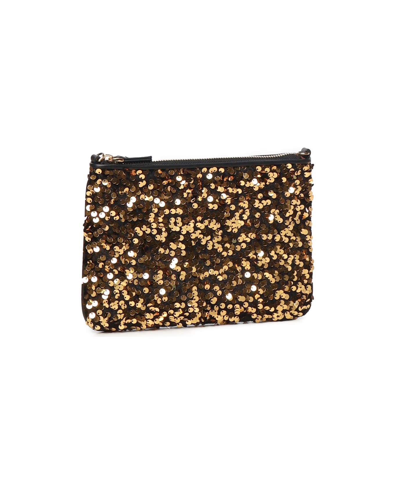 Coccinelle Best Crossbody Bag - GOLD, black