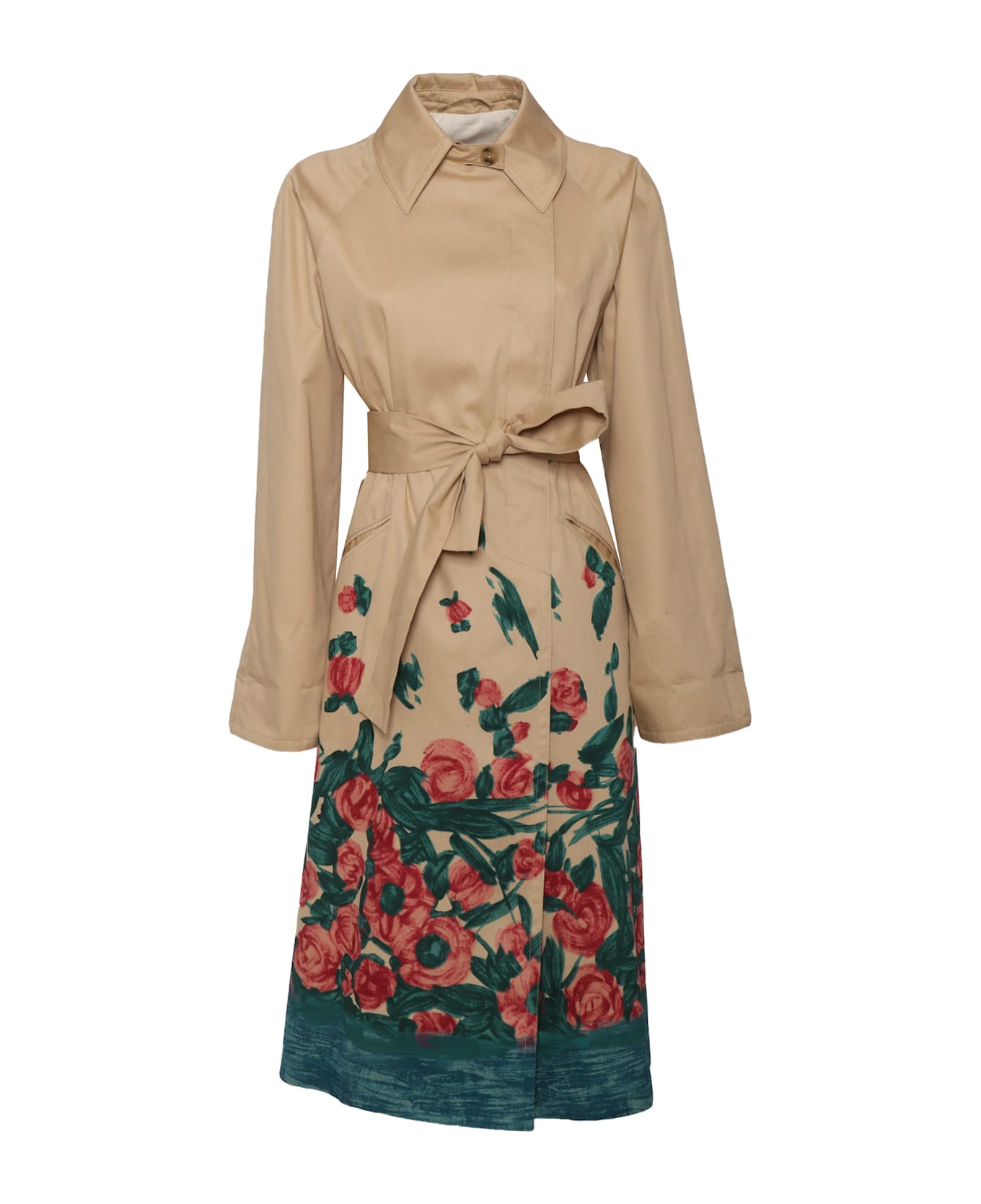 Weekend Max Mara Pesco Raincoat - BEIGE