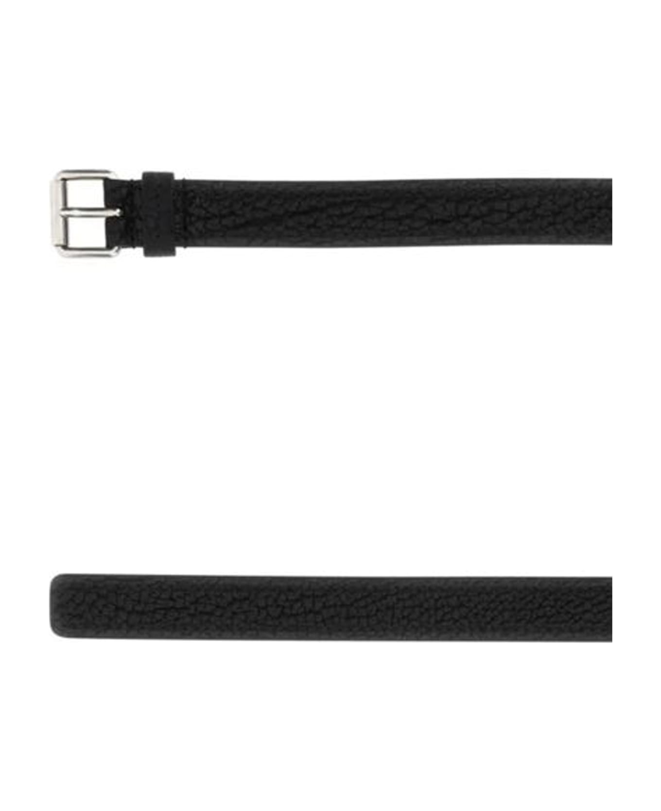 Prada Leather Belt - Black ベルト