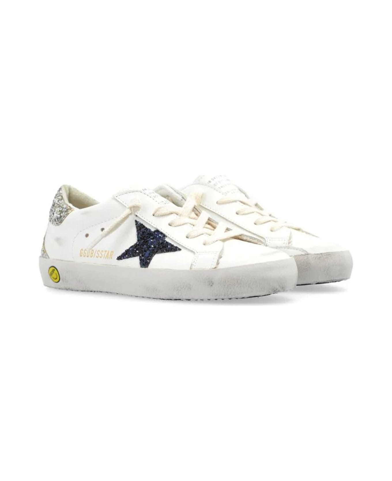 Golden Goose Kids Sneakers White - White