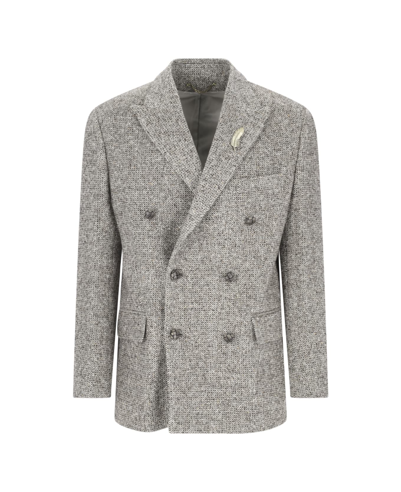 Golden Goose Double-breasted Blazer - Grey