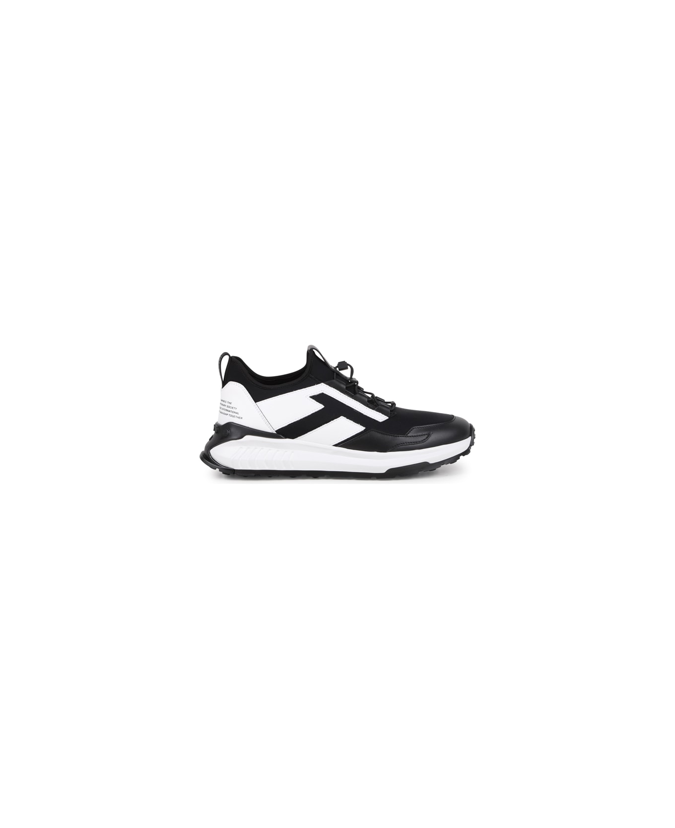 Tod's Sneakers B/n - White/black