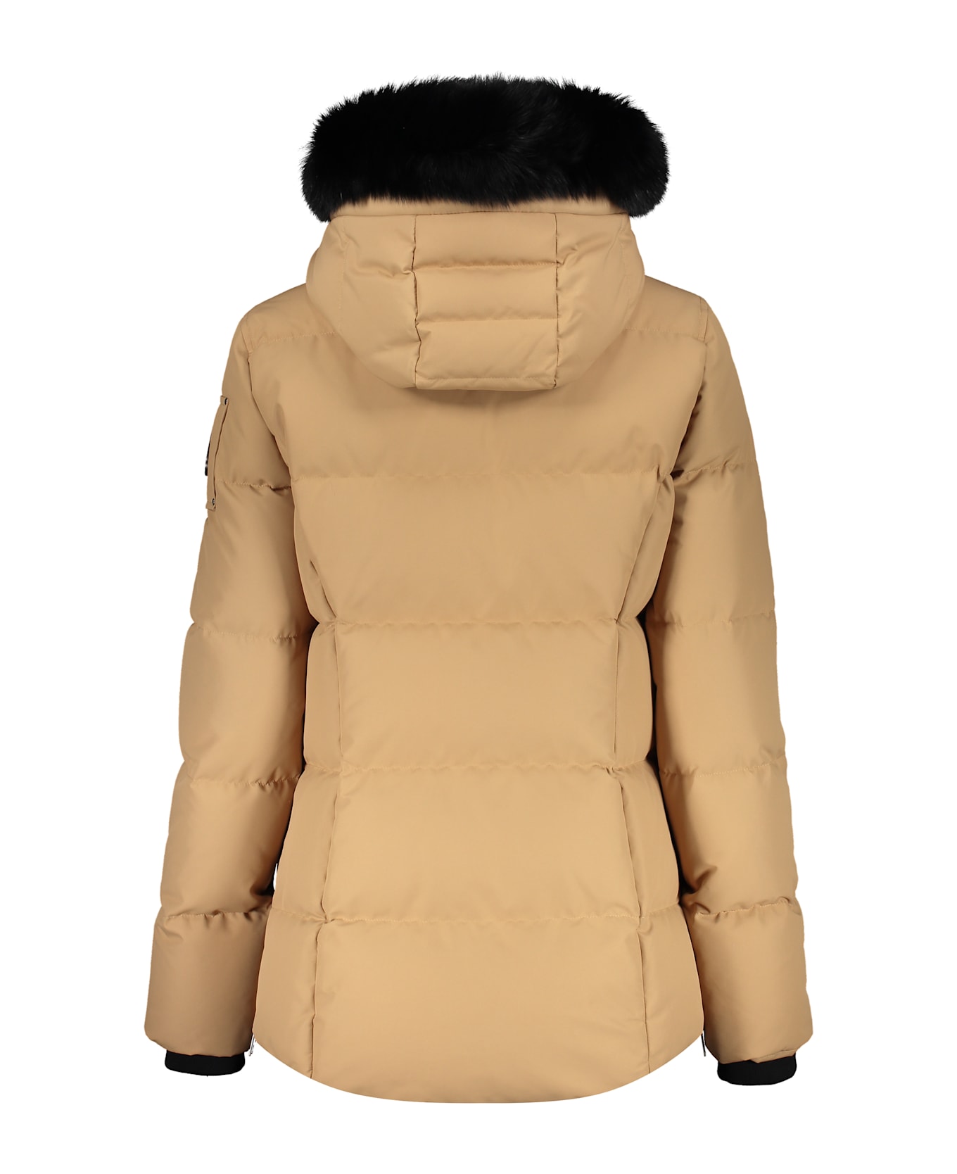 Moose Knuckles Cloud 3q Hooded Down Jacket - Beige
